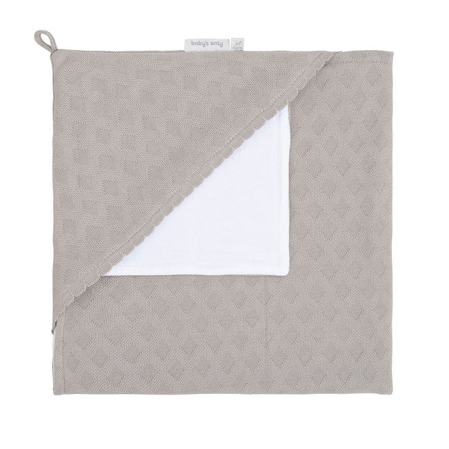 Coperta avvolgente Baby's Only Baby in ciniglia Reef Urban Taupe