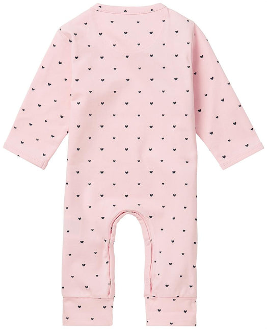 Noppies playsuit Nemi Hearts Rosa chiaro