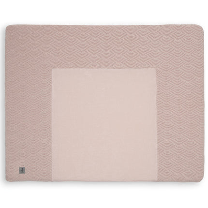 Coprifasciatoio Jollein River Knit Rosa pallido 75x85cm