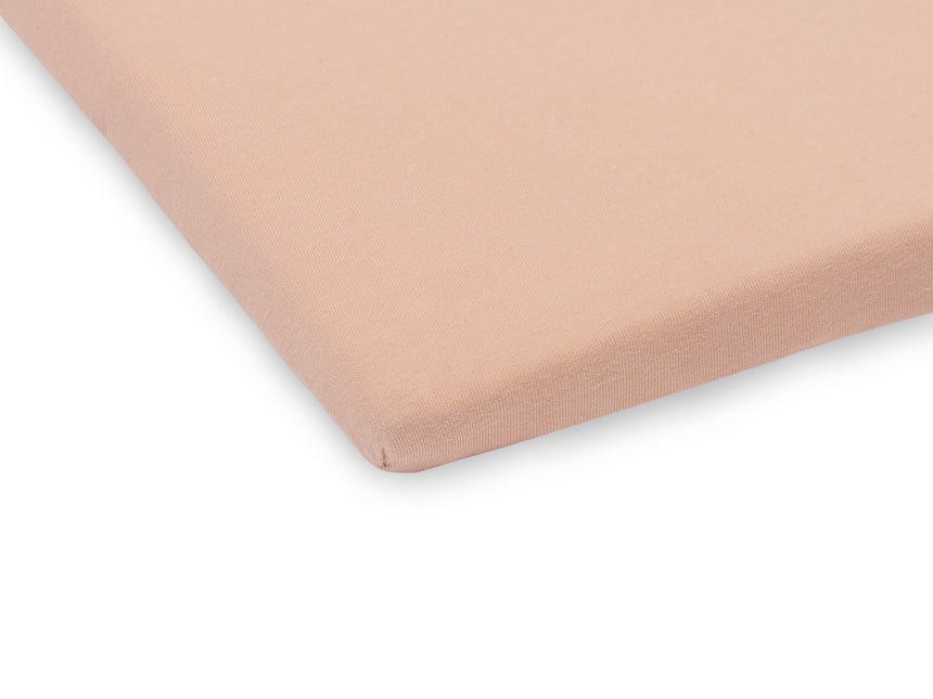 Jollein - Lenzuolo a sacco Jersey Box Materasso Rosa pallido 75x95cm