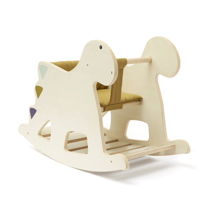 Figura a dondolo in legno di Kid's Concept Dino