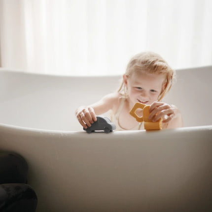 Giocattoli da bagno Mushie Veicoli 4 pezzi