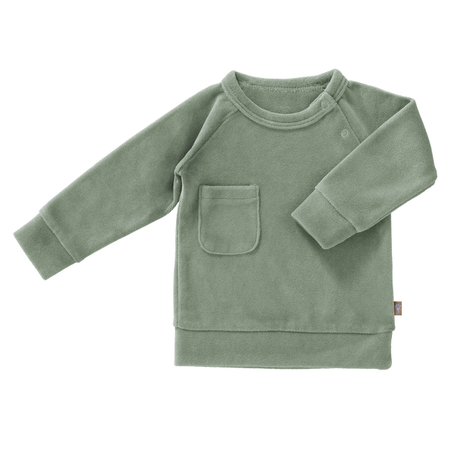 Maglione Fresk Baby Velours Verde Foresta