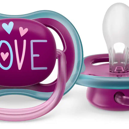 Succhietto Philips Avent +18 mesi Air Elephant/Love