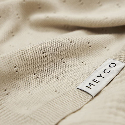 Meyco Coperta per lettino Bamboo Soft Sand 100X150cm