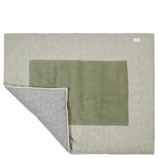 Koeka Boxcloth Vigo Verde Ombra/Grigio Brillante 80x100cm