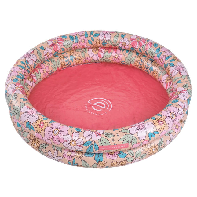 Swim Essentials Piscina Baby Pink Blossom Print 2 Anelli 60Cm