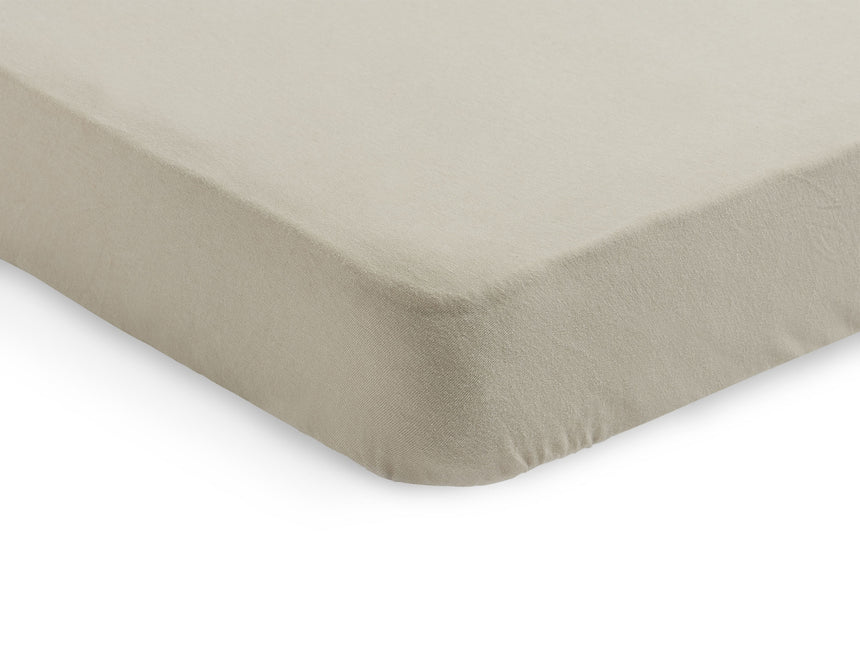 Jollein - Lenzuolo a pieghe Jersey Nougat 60x120cm