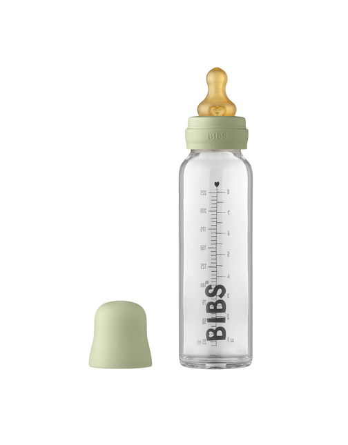 BIBS Biberon in vetro 225ml Salvia