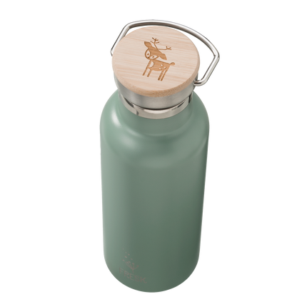 Bottiglia thermos Fresk Cervo Chinios Verde 500ml