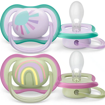 Philips Avent Succhietto +0 mesi Air Sun/ Rainbow Girl