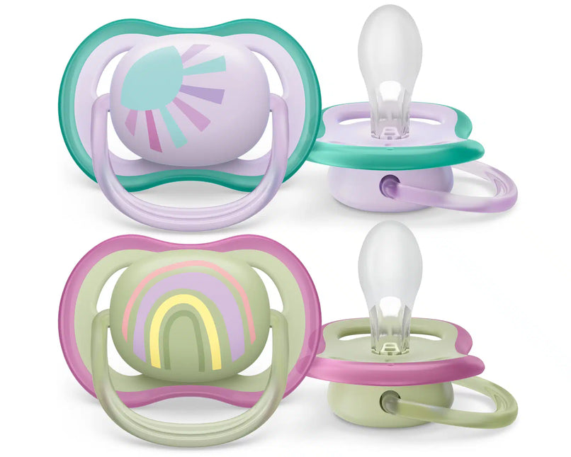 Philips Avent Succhietto +0 mesi Air Sun/ Rainbow Girl