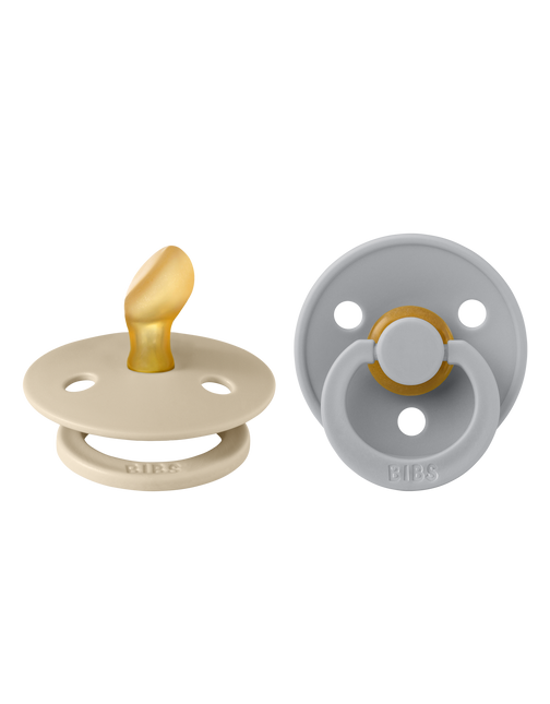 Tettarella BIBS Taglia 1 Anatomica in Lattice Vaniglia/Cloud 2 pezzi