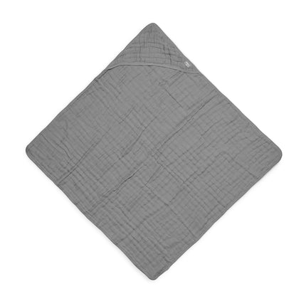 Marsupio Jollein in cotone stropicciato Grigio Tempesta 75x75cm