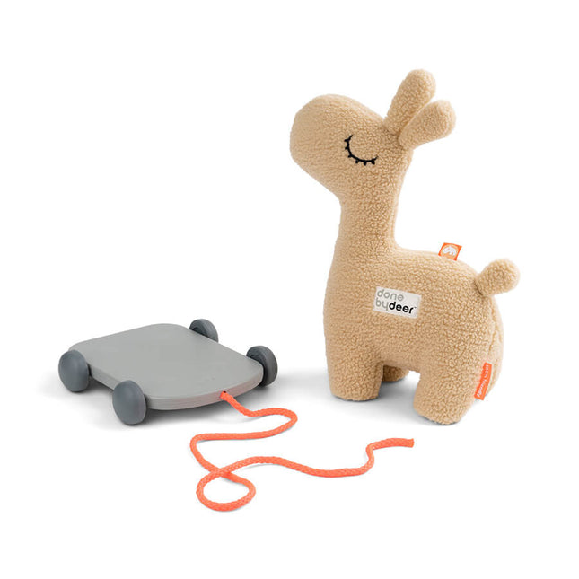 Fatto da Deer Pull-along toy Lalee Sand