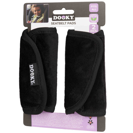 Dooky Belt Protector Nero 2St