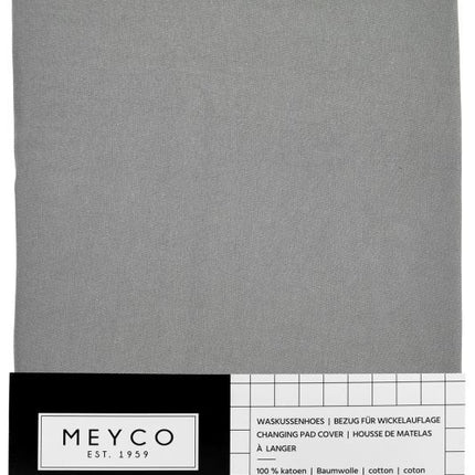 Meyco Coprifasciatoio Basic Jersey Grigio