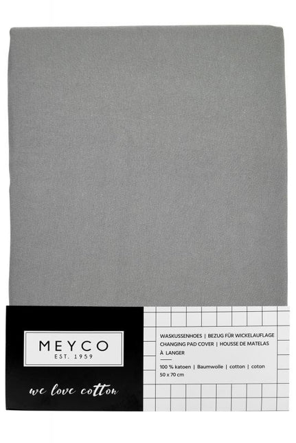 Meyco Coprifasciatoio Basic Jersey Grigio