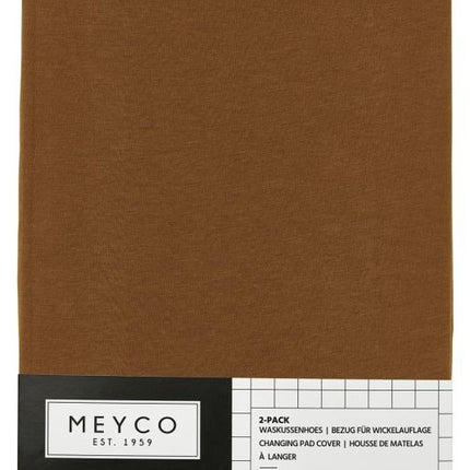 Meyco Coprifasciatoio Basic Jersey Camel 2 pezzi