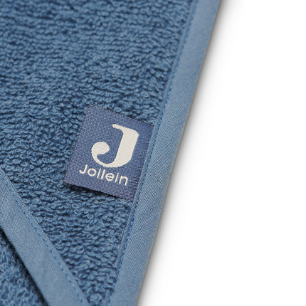 Jollein Marsupio Baby Terry Jeans Blu 75x75cm