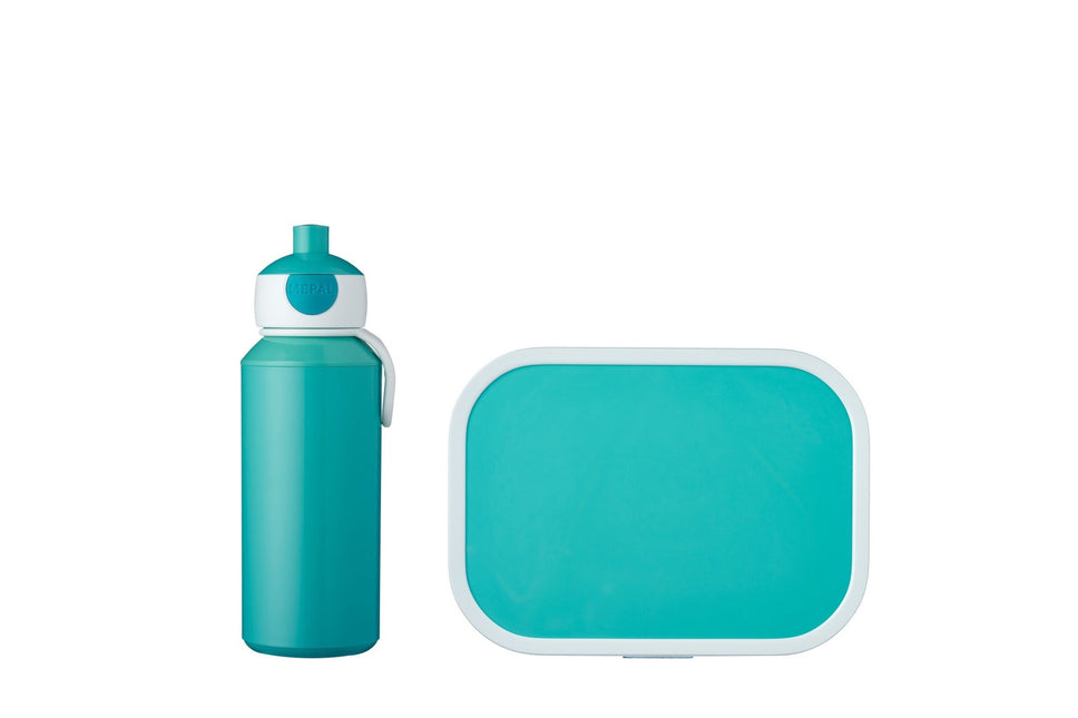 Mepal Lunchset Campus Bottiglia+Lunchbox Turchese