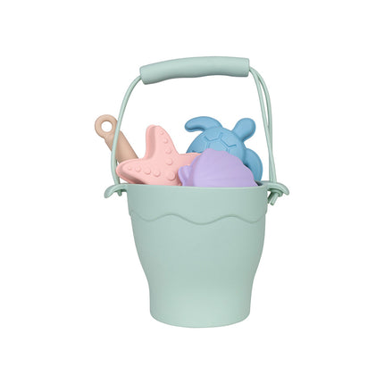 Swim Essentials Sandbox Toy Bucket Set Animali Marini 5 Pezzi