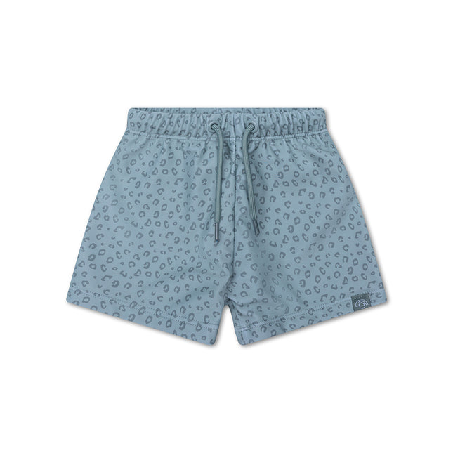 Costumi da bagno Swim Essentials per bambini con pantaloni leopardati verdi