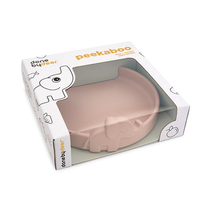 Fatto da Cervo Baby Plate Peekaboo Elphee Powder