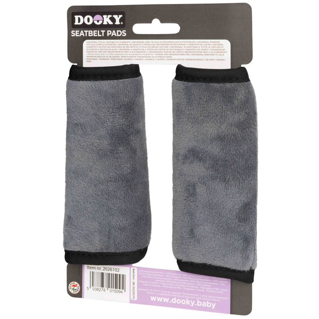 Dooky Protezione Cintura Grigio Melange 2 pezzi