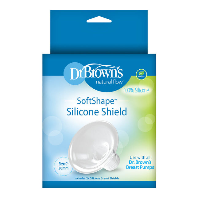 Il dott. Brown's Softshape, pettorale in silicone taglia C 2 pezzi