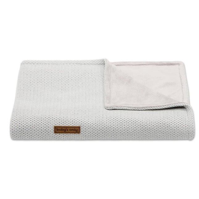 Coperta per rete Baby's Only Soft Classic Argento/Grigio