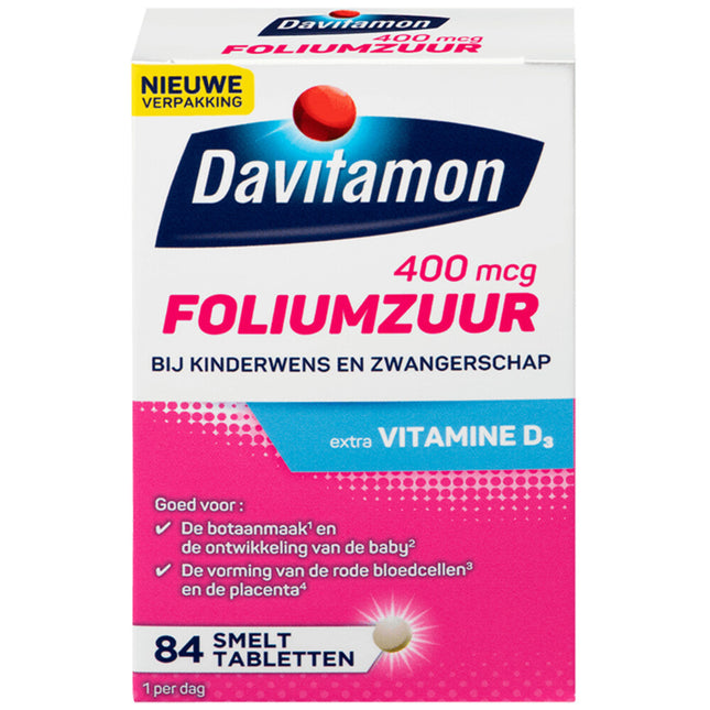 Davitamon Vitamine per la Gravidanza Acido folico con Vitamina D3