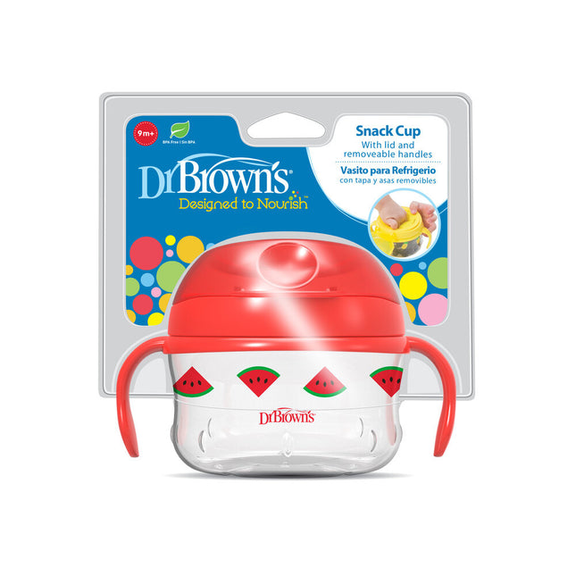 Il dott. Tazza snack Brown's rossa