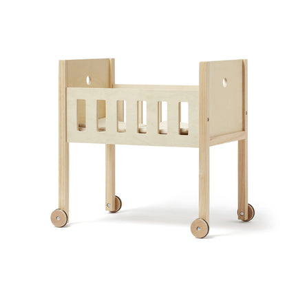 Lettino per bambole Kid's Concept con biancheria da letto