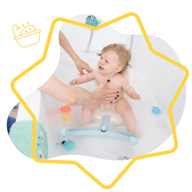 Sedile da bagno pieghevole per bambini Badabulle