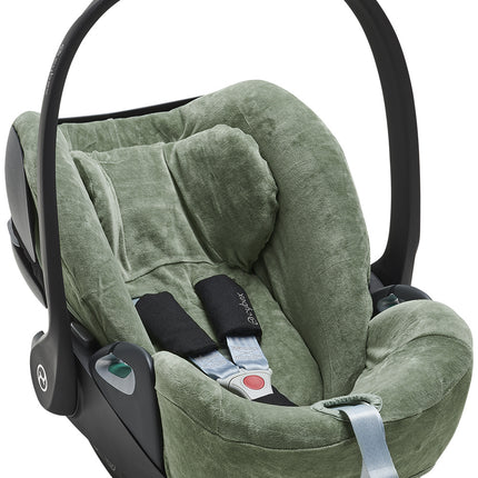 Meyco Coprisedile auto Gruppo 0 Cloud-Z Velvet Verde Foresta