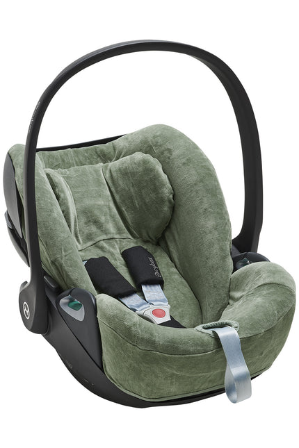 Meyco Coprisedile auto Gruppo 0 Cloud-Z Velvet Verde Foresta