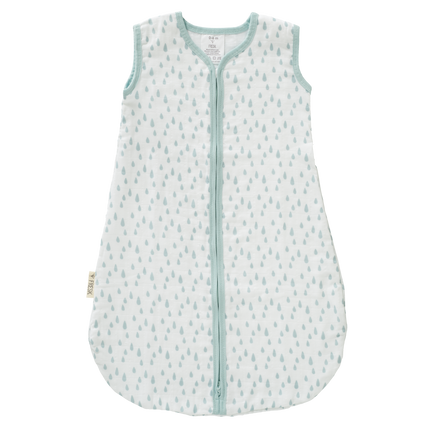 Fresk Sacco a pelo Baby Muslin Drops Ether Blue 2 strati