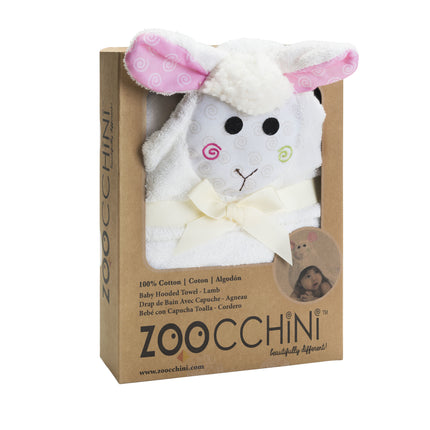 Accappatoio Zoocchini Baby Lola L'Agnello Cotone