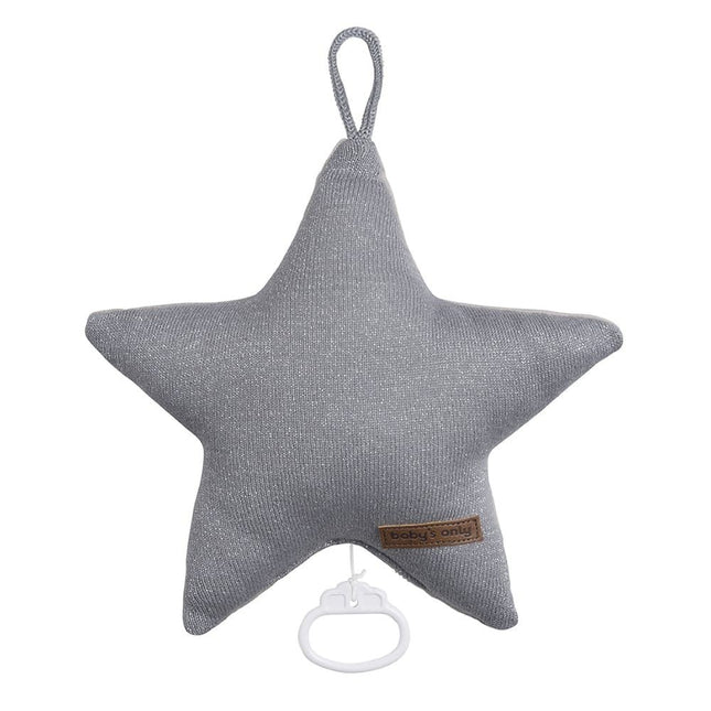 Ciondolo musicale Baby's Only Star Sparkle Argento Grigio