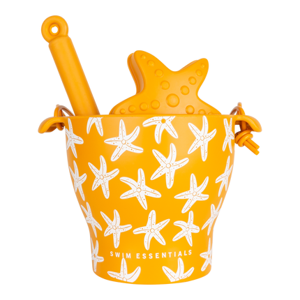 Swim Essentials Sandbox Toy Bucket Set Sea Stars 5 Pezzi