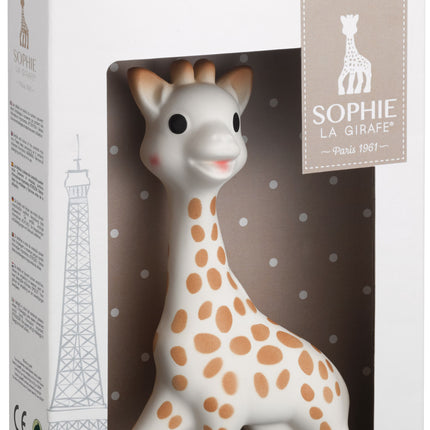 Anello di dentizione Sophie the Giraffe Giraffa in confezione regalo bianca