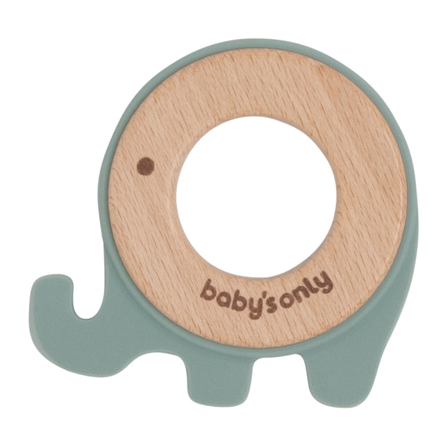 Anello da dentizione Baby's Only Elephant Stonegreen