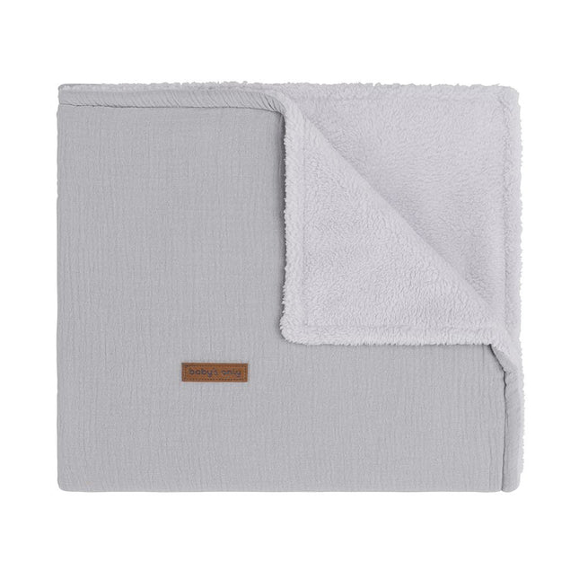 Coperta per culla Baby's Only Teddy Breeze Grigio