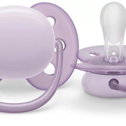 Philips Avent Ciuccio +0 mesi Morbido Grigio/Rosa