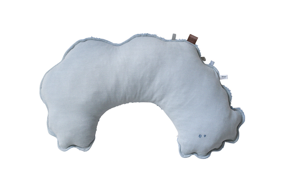 Cuscino per la pappa Snoozebaby Fresh Blue 75x25cm