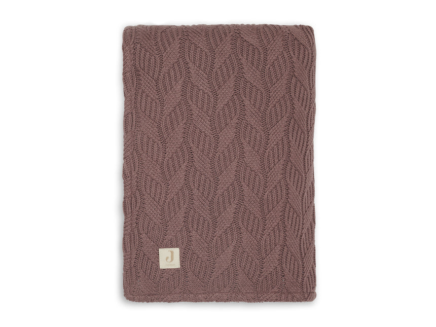 Coperta da letto Jollein Spring Knit Chestnut 100x150cm