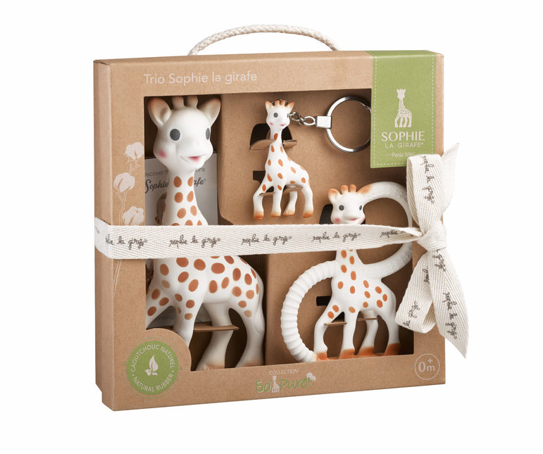 Sophie la Giraffa Set regalo Giraffa 3 pezzi