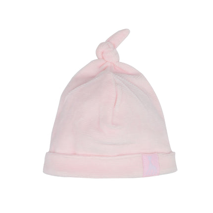 Cappello da bambina Sophie la Giraffa in velluto a coste rosa