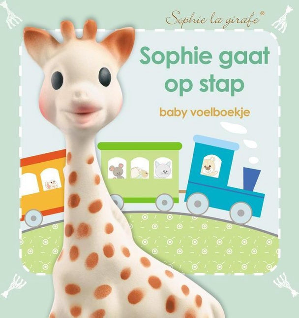 Libro tattile per bambini di Sophie la Giraffa: Sophie va a spasso